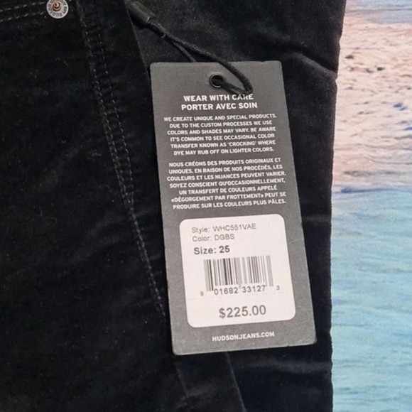 Hudson Holly High Rise Crop Flare Pants NWT - Picture 5 of 6